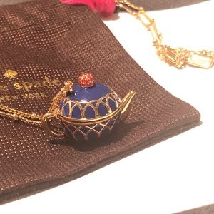 Kate Spade Tea Time Locket Necklace